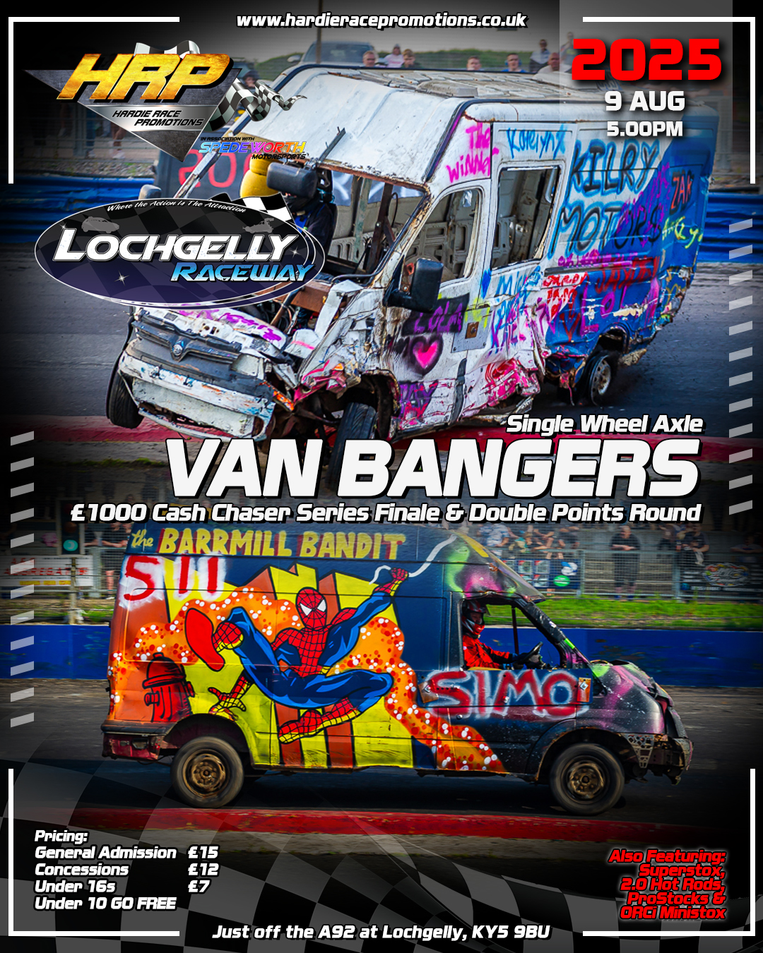 Vans Return, 9th August